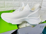 New in box! CALL IT SPRING Women's LEXXII Vegan Leather Sneaker, white, Sz 7! Soft backs make these easy to put on & off your feet!