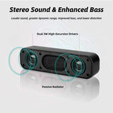 New in box! Lielongren USB Powered Computer Speaker Enhanced Bass Plug and Play