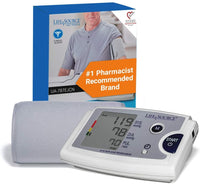 Brand new in box! LifeSource Premium Blood Pressure Monitor with Pre-Formed Upper Arm Cuff (UA-787EJCN) Retails $100+