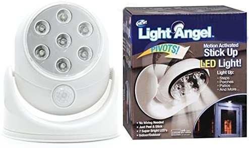 Motion Activated Light Angel As Seen On TV Cordless Induction Light Ba ...