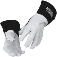 Brand new Lincoln Electric K2981-XL Leather TIG Gloves, X-Large, White/Black