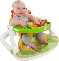 Brand new Fully Assembled, no Box! Fisher-Price Sit-Me-Up Floor Seat with Tray, Lion!
