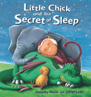 Brand new Little Chick and the Secret of Sleep, Large format Story time Paperback book, 24 Pages!