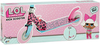 Brand new, slightly damaged box, contents are perfect! L.O.L. Surprise!: Folding Kick Scooter- Leopard, Multicolour! Age 5+