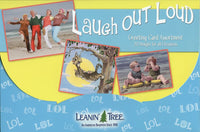 Laugh Out Loud Humorous Greeting Card Assortment by Leanin' Tree - 20 cards with full-colour interiors and 22 designed envelopes