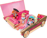 New LOL Surprise 3-in-1 Party Cruiser Car with Surprise Pool, Dance Floor and Magic Black Lights, Multicolor - Great Gift for Girls Age 4+ Retails $99+