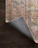 Brand new Great Quality Velvety Soft & Luxurious underfoot Loloi (LOLAH) LORELQ-14BKML Loren Indoor Area Rugs, 3'-6" x 5'-6", Terracotta/Sky! Retails $192+