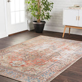 Brand new Great Quality Velvety Soft & Luxurious underfoot Loloi (LOLAH) LORELQ-14BKML Loren Indoor Area Rugs, 3'-6" x 5'-6", Terracotta/Sky! Retails $192+