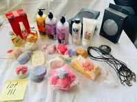 Lot 111-LUSH & Health & Beauty, Nordstrom Tights, Lockets, Necklaces, New Mixed condition, 31 Pieces