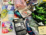 Lot 151- Large Lot, Arts, Crafts, Decor, Wedding decor, Greenery Mix, 51 Pieces