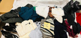 Lot 156- Large Women's Clothing Lot, Mixed New/Returns, Nordstrom/Amazon, Tops, Pants, designer boots, swim, winter boots, 30 Pieces, Retails $600+