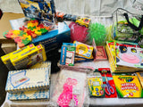 Lot 172- Toys Lot, some damaged/missing packaging, contents are good, new products with not so good packaging, 72 Pieces