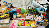 Lot 172- Toys Lot, some damaged/missing packaging, contents are good, new products with not so good packaging, 72 Pieces