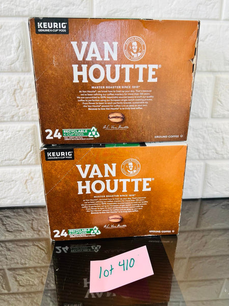 New sealed lot 410! Van Houtte 48 Keurig Pods total! BB 5/22