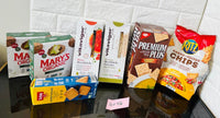 New sealed lot 416! Crackers & Baked chips lot! BB 12/22, 5/22, 5/22, 9/22, 7/22, 5/22, 6/22