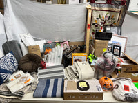 Pallet lot 620 Home Pallet lot! Mix of new, returns, undelivered, refused, returned, abandoned or unclaimed freight. etc! View all Photos to see All Items in lot! 292+ Pieces