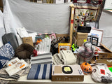 Pallet lot 620 Home Pallet lot! Mix of new, returns, undelivered, refused, returned, abandoned or unclaimed freight. etc! View all Photos to see All Items in lot! 292+ Pieces