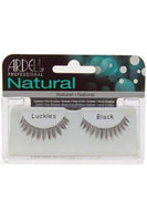 New in package! Ardell Natural Lashes - Luckies Black! They are knotted and feathered by hand for perfect uniformity, absolute comfort and an outstanding natural look.