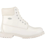 New in box! Convoy Round Toe Boots Mens | Lugz, White, Sz 7!