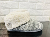 New Women's Lukees by Muk Luk Slippers in Melinda Grey, Sz 9/10