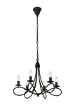 New in box! Dark Bronze Macarthur 6 - Light Candle Style Classic Chandelier by Andover Mills! Retails $240+ on sale!
