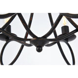 New in box! Dark Bronze Macarthur 6 - Light Candle Style Classic Chandelier by Andover Mills! Retails $240+ on sale!