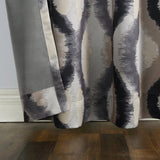 New Wayfair Macksburg Geometric Room Darkening Thermal Grommet Curtain Panels by Ebern Designs, set of 3 Panels, Grey, (54X63 each) Retails $90+