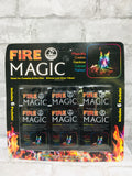 Brand new Mystical Fire Flame Colorant Vibrant Long-Lasting Pulsating Flame Color Changer for Indoor or Outdoor Use 25 g Packets 6 Pack!