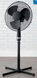 New in box! MAINSTAYS 16" Stand Fan, Black, Oscillating! Ideal for Medium to large rooms!