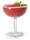 16 oz. Margarita Glasses, Reusable Plastic (Set of 4)! G.E.T. drinkware looks like glass but is made from a break resistant plastic! Built to Last!