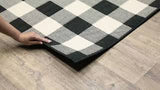 New Oriental Weavers Marina 2Ft 5" X 4Ft 5" Indoor/Outdoor Area Rug! Black & Ivory! Made in Egypt!