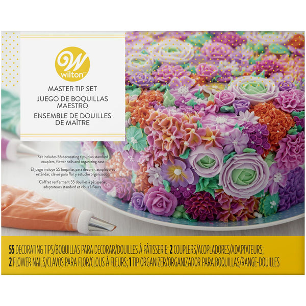 New Wilton Master Decorating Tip Set, 60-Piece