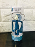 New in package! Matchstick Monkey Teething Toy Airforce Blue