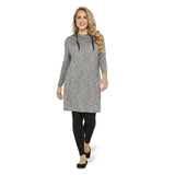 New with tags! George Maternity Lightweight Sweatshirt Dress with pockets! This is also great to wear as a sweater dress when not pregnant! Nice Flowing fabric, Grey, Sz M!