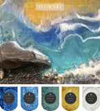 New MEYSPRING Two Tone Collection - Epoxy Resin Color Pigment - Mica Powder Set 100g! Great for DIY lip gloss, lipstick, eyeshadow, blush, and nail polish! Also great for Resin Art!