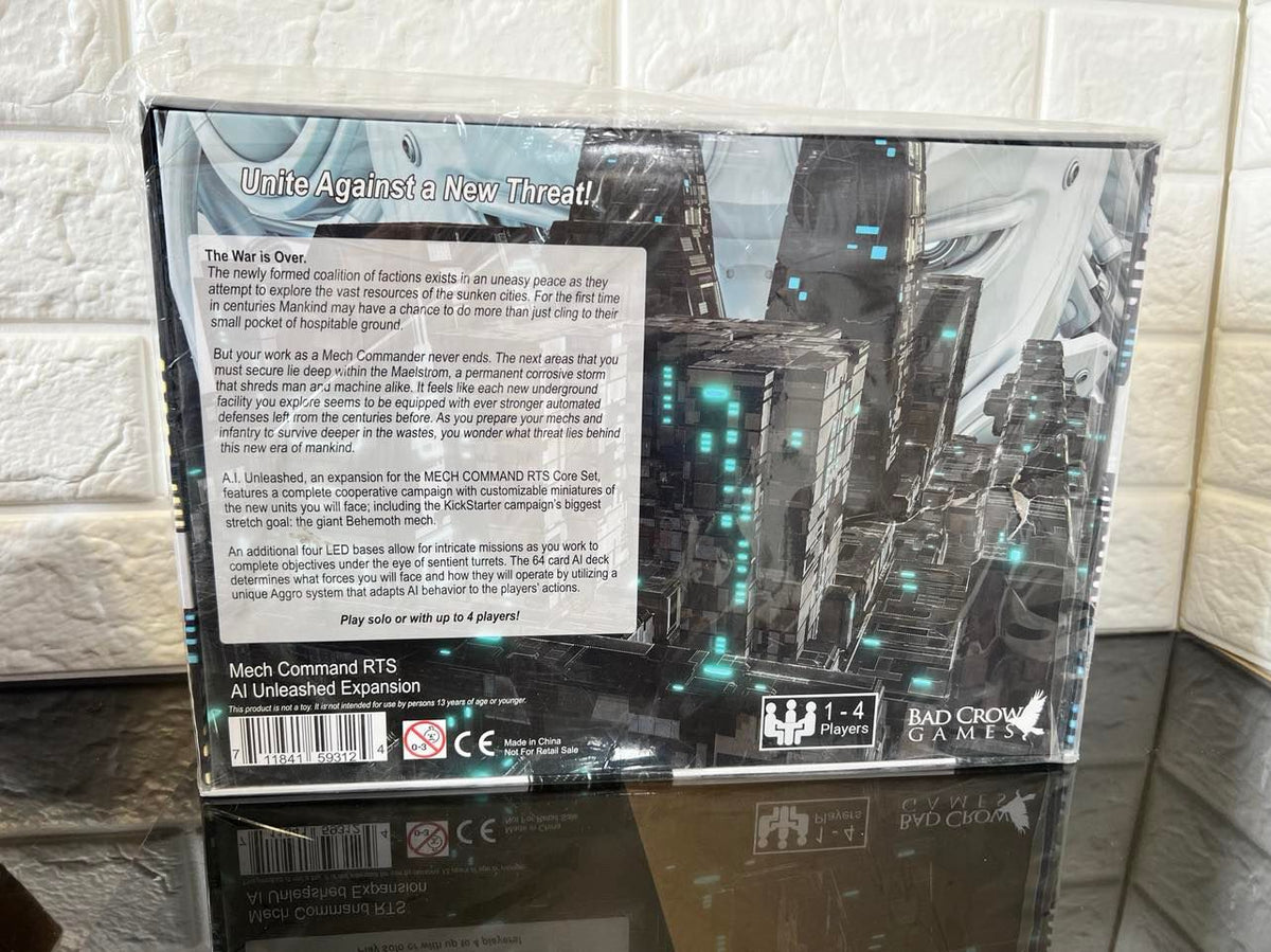 Mech Command RTS: A.I. Unleashed Board Game – The Warehouse Liquidation