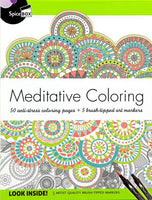 Meditative Colouring: 50 anti-stress colouring pages