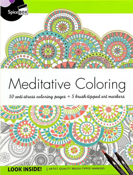 Meditative Colouring: 50 anti-stress colouring pages