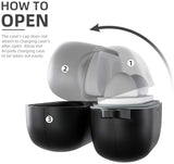 New Meritcase AirPods Pro Case Shockproof and Durable Waterproof Case for AirPods Pro for Apple Airpods Pro, Compatible with Wireless Charging, Visible LED! Hook not Included!