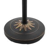 New Merra 71 in. Dark Bronze Torchiere Floor Lamp with Adjustable Reading Lamp