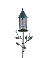 Brand new Metal Mesh House Shaped Bird Feeder! This charming bird feeder invites all types of wild birds to dine.