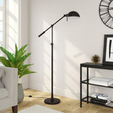 Industrial Dexter 61 in. Bronze Tilting Brushed Floor Lamp by Meyer & Cross! Retails $328 W/Tax!