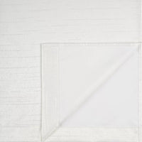 New Wayfair Miera Solid Room Darkening Thermal Grommet Curtain Panels (Set of 2) in White! Each panel 38"W X 84"L