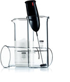 New in box! Bodum Schiuma MIlk Frother, Black! Prepare lattes, cappuccinos and other cafe style drinks. salad dressings, smoothies or other blended drinks!