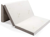 New Milliard Tri Folding Mattress with Washable Cover Space Saver Single Size (75 inches x 25 inches x 4 inches)