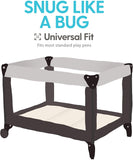 New Milliard Tri-Fold Pack N' Play Mattress - Plus Free Bonus Carry Case (26" x 38" x 1.5")