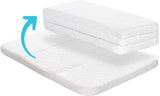 New Milliard Tri-Fold Pack N' Play Mattress - Plus Free Bonus Carry Case (26" x 38" x 1.5")