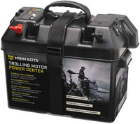 Minn Kota 1820175 Trolling Motor Power Center! Battery Holder/Case ONLY. Battery NOT INCLUDED. Ideal for small boats without a battery compartment. Retails $113 W/Tax!