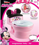New The First Years Disney Mickey Mouse Imaginaction Potty Training & Transition Potty Seat with Sound! Press 2 buttons top of the seat for applause & flush sounds!