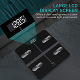New Weight Scale, Misiki Digital Scale Smart Body Fat Scale, Bluetooth BMI Scale Body Composition Analyzer Sync with Smartphone App, LCD Display Accurate Digital Bathroom Scales for Weight 396lbs/180kg